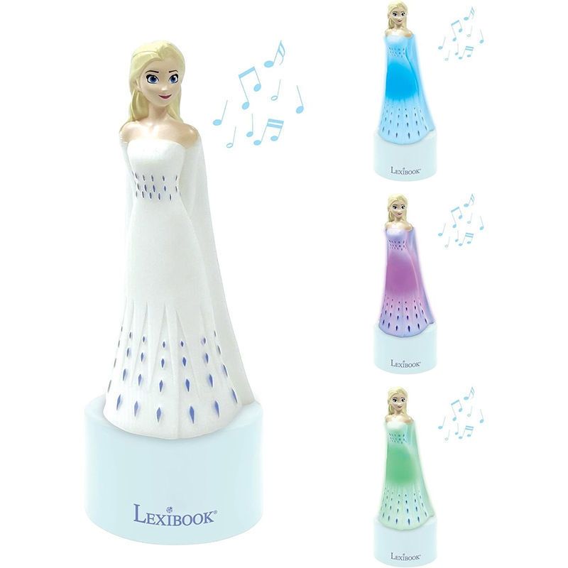 Παιδικό Φωτάκι Νυκτός Frozen με Ηχείο & Αλλαγή Χρωμάτων - Lexibook .NS01FZ