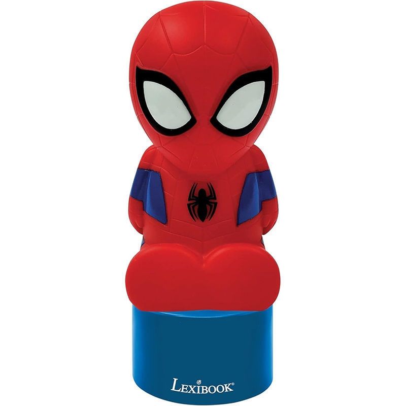 Παιδικό Φωτάκι Νυκτός Spiderman με Ηχείο & Αλλαγή Χρωμάτων - Lexibook NS01SP
