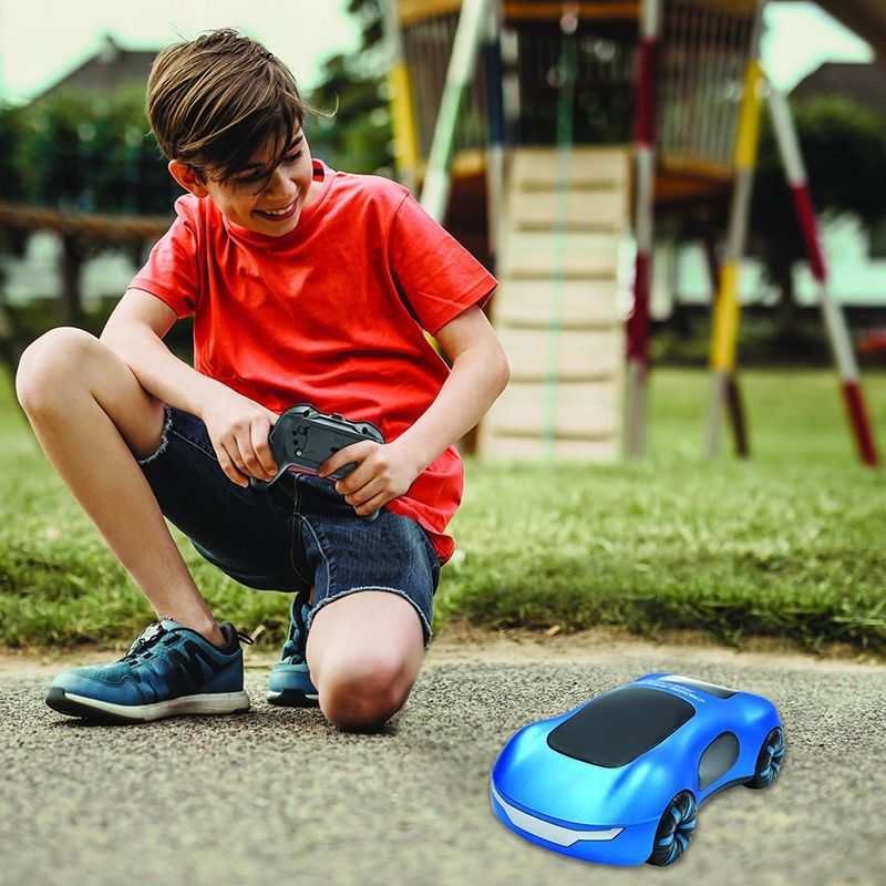 Crosslander® Phantom - Επαναφορτιζόμενο RC Αγωνιστικό Αυτοκίνητο με Καπνό, Φώτα & Gesture Control - Lexibook RC65