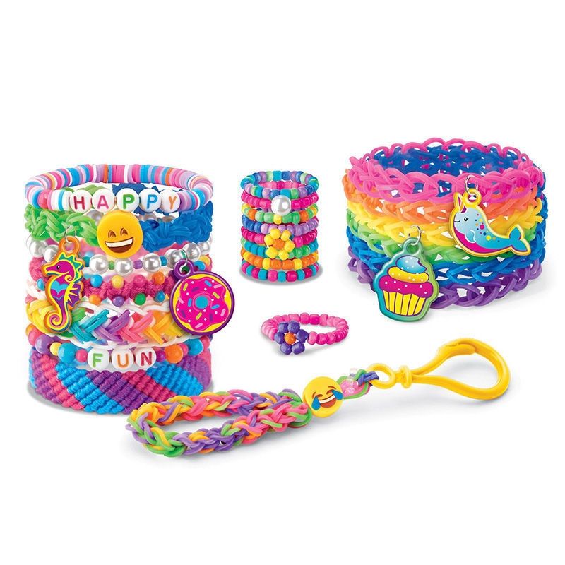 Cra-Z-Loom All-in-One Friendship Studio - Σετ με 1600 Bands, 1000+ Beads & Super Loom (8+ Ετών) Lexibook CRSS46