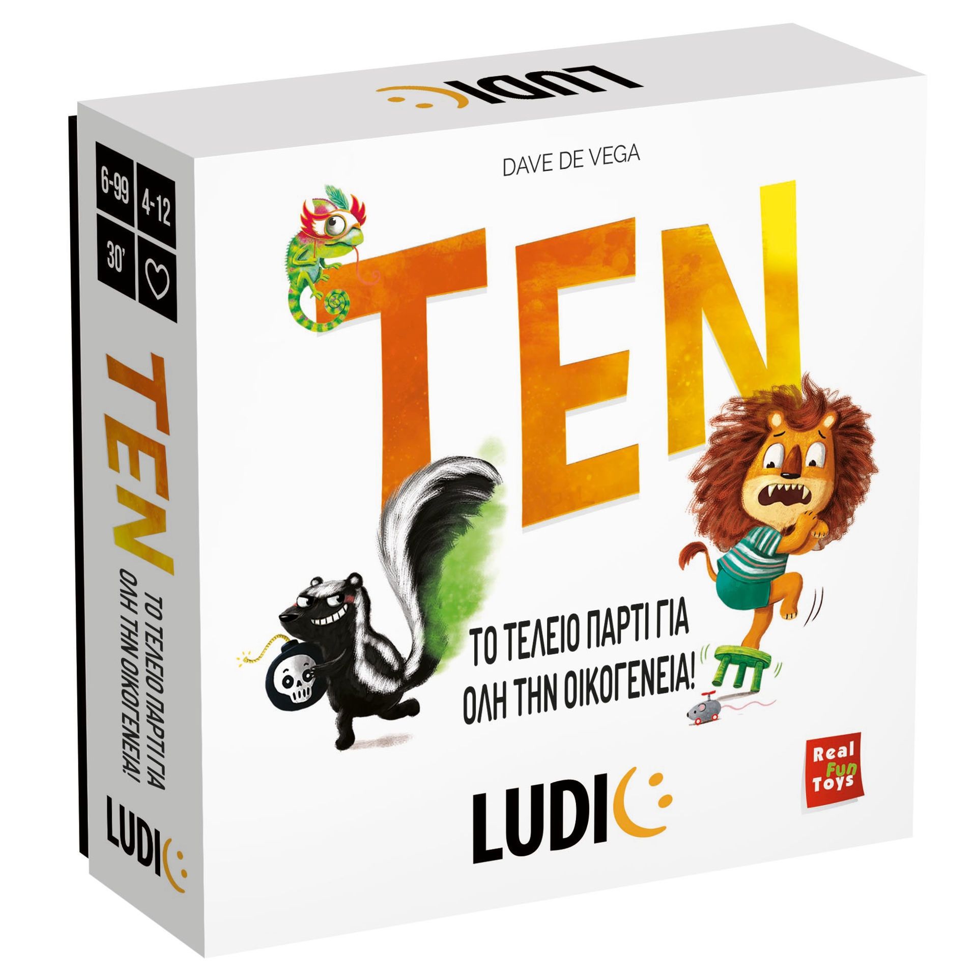 Επιτραπέζιο Παιχνίδι Ten Headu Ludic 52668
