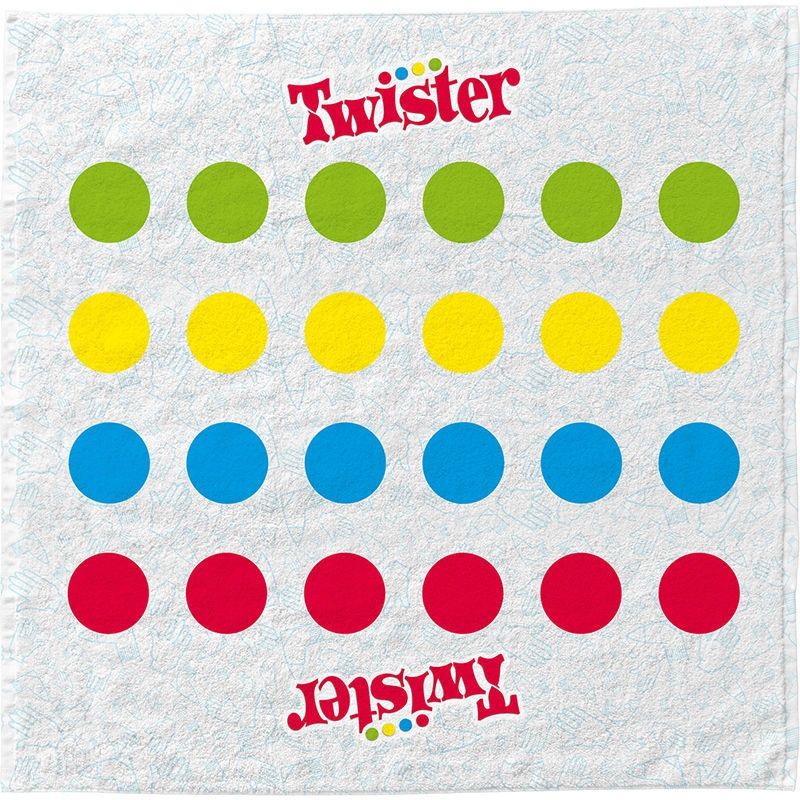 Πετσέτα Θαλάσσης Twister Towel Games – Επιτραπέζιο Παραλίας με Τροχό & Σακίδιο (6+ ετών)