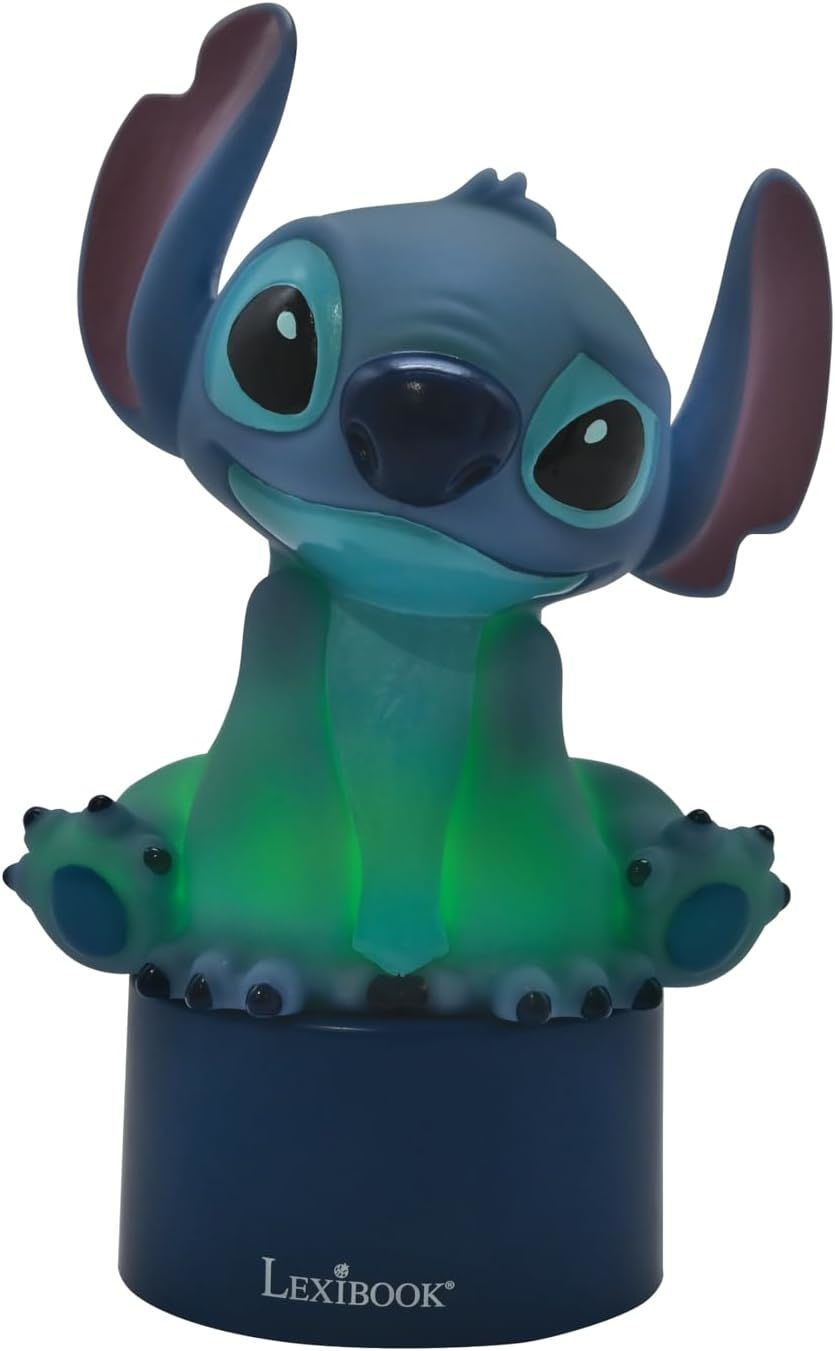 Νυχτερινό Φωτάκι Led Disney Stitch Night Light με Ηχείο & Αλλαγή Χρώματος Lexibook NS01D