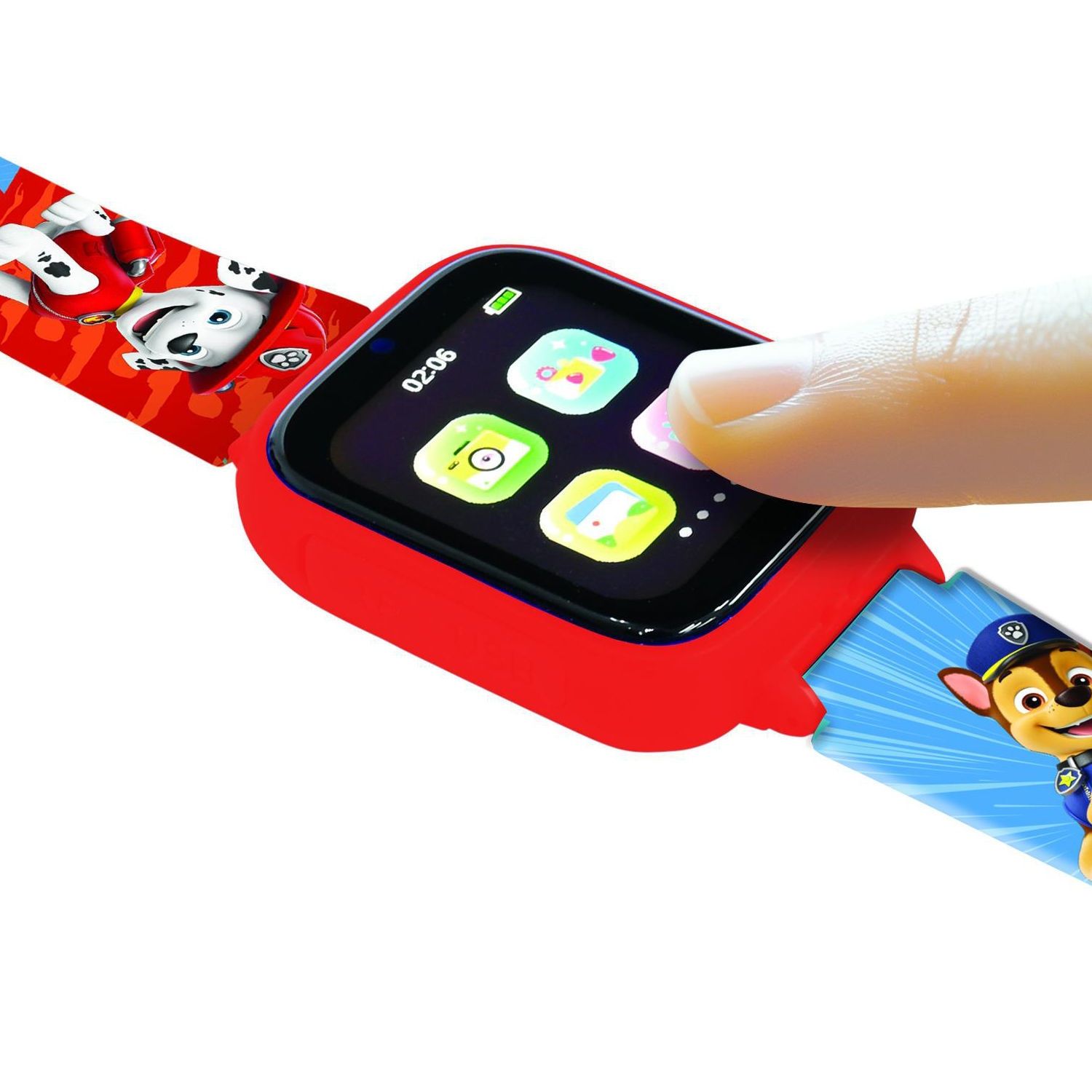 Paw Patrol Ψηφιακό Ρολόι-Κάμερα με Οθόνη Αφής & Παιχνίδια | Lexibook DMW070PA 5+ Ετών