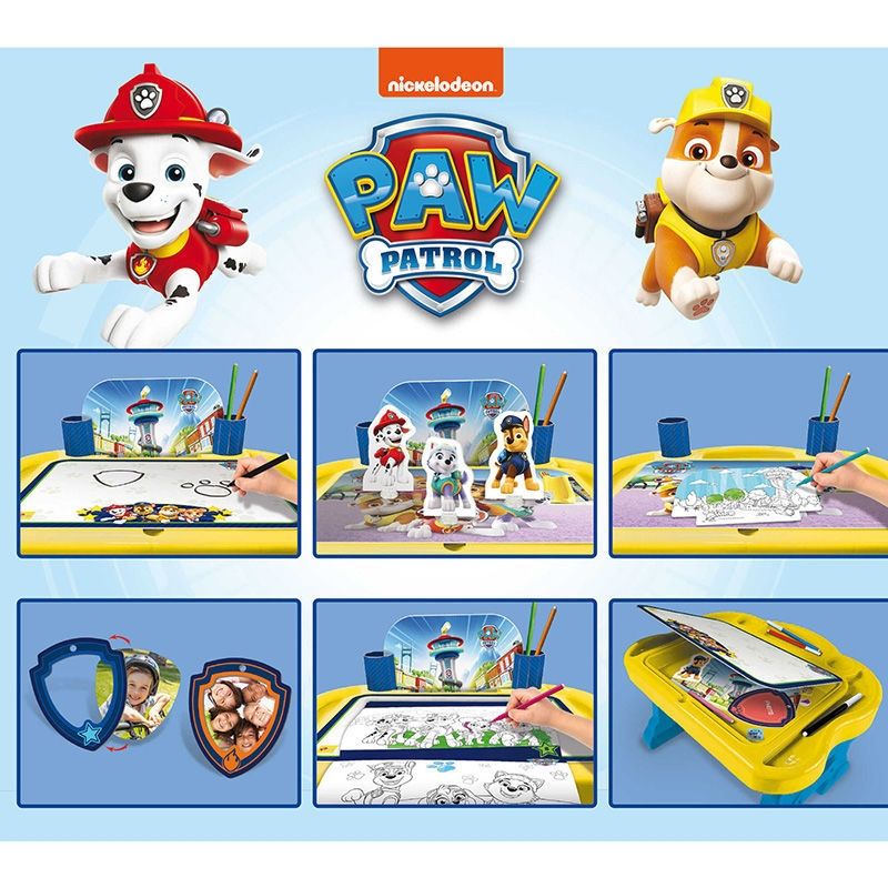 Paw Patrol - Δημιουργικό Θρανίο με Μαρκαδόρους και Αυτοκόλλητα 103331aw Patrol - Δημιουργικό Θρανίο με Μαρκαδόρους και Αυτοκόλλητα Lisciani Giochi  103331