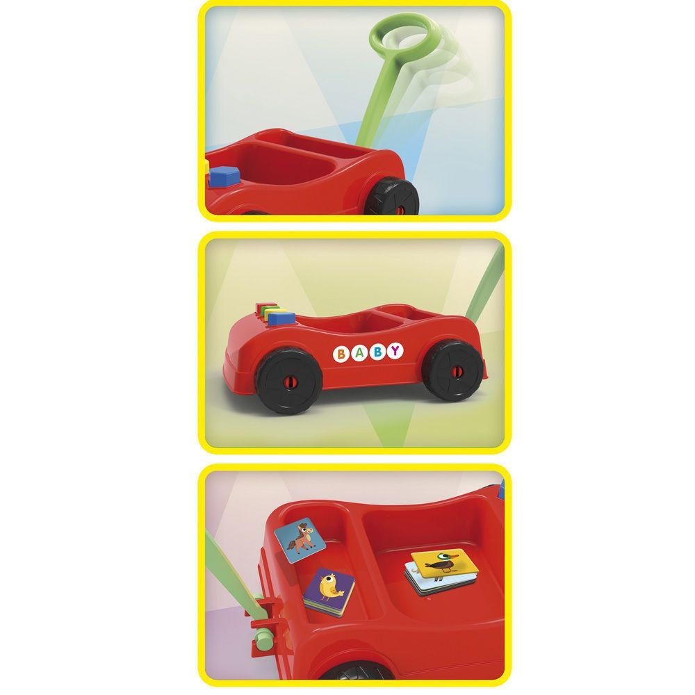 Εκπαιδευτικό Baby Wagon Περπατούρα Αυτοκινητάκι Carotina Baby 67879