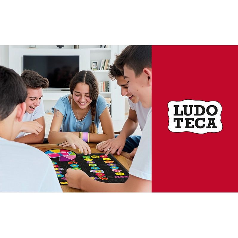 Επιτραπέζιο Ludoteca Pocket Γύρνα τη Μπουκάλα - Παιχνίδι Προκλήσεων για 3-8 Παίκτες 18+ Ετών 110476