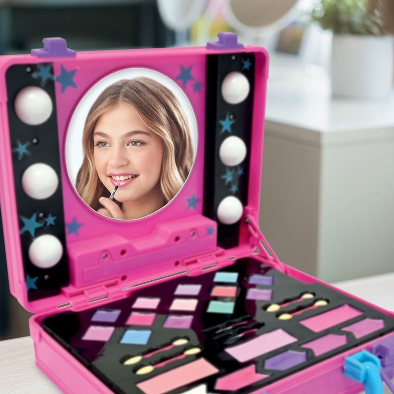 Cra-Z-Art Light Up Beauty Case - Βαλιτσάκι Ομορφιάς με Φωτισμό LED Lexibook CRSS26