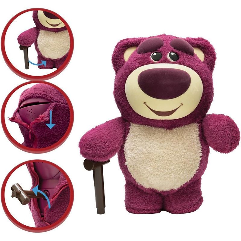 Lexibook Disney Toy Story – Ηλεκτρονικός Κουμπαράς Lotso με Ήχους JG140TS1