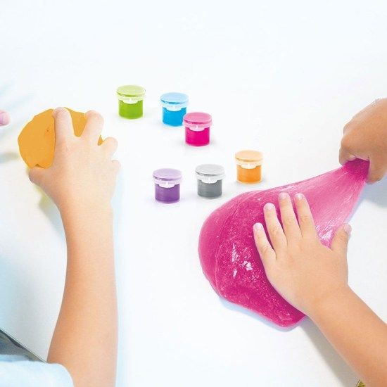 Cra-Z-Art Slimy Sparkle Studio - Εργαστήριο Δημιουργίας Λαμπερού Slime Lexibook CRSLIM40