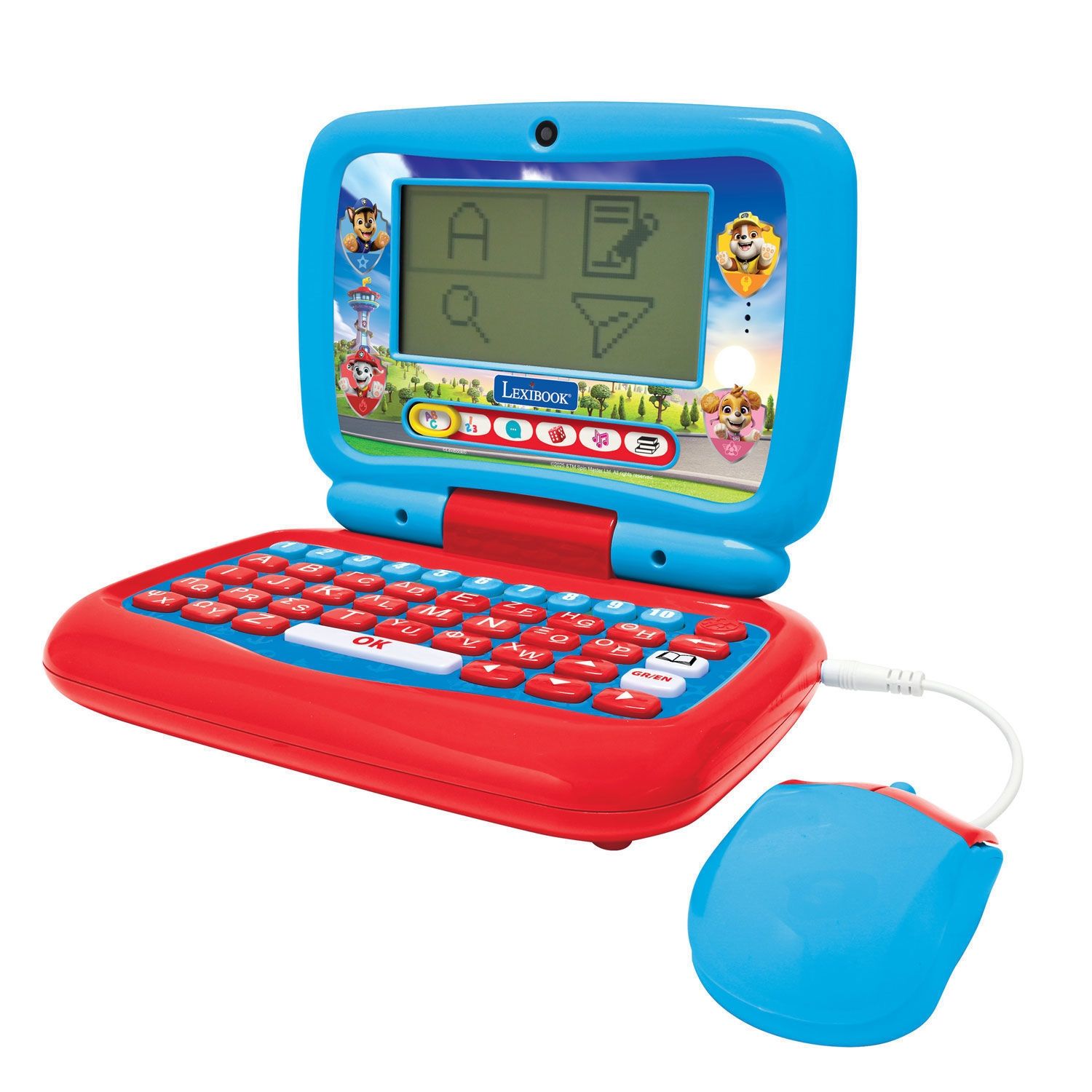 Power Junior - Δίγλωσσο Εκπαιδευτικό Laptop Paw Patrol με Ποντίκι 3+ Ετών Lexibook JC398PAi8